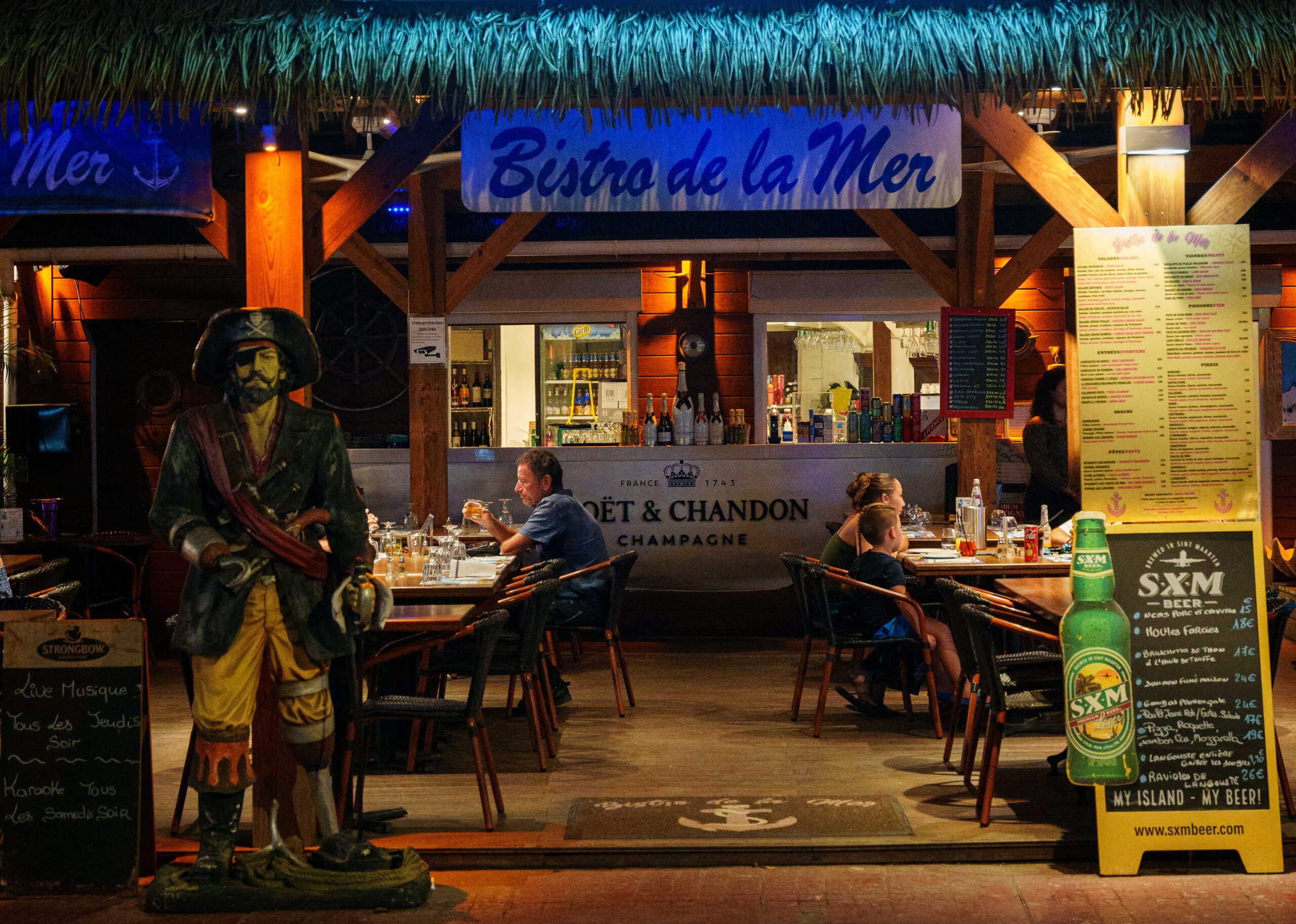 restaurant bistro de la mer sxm